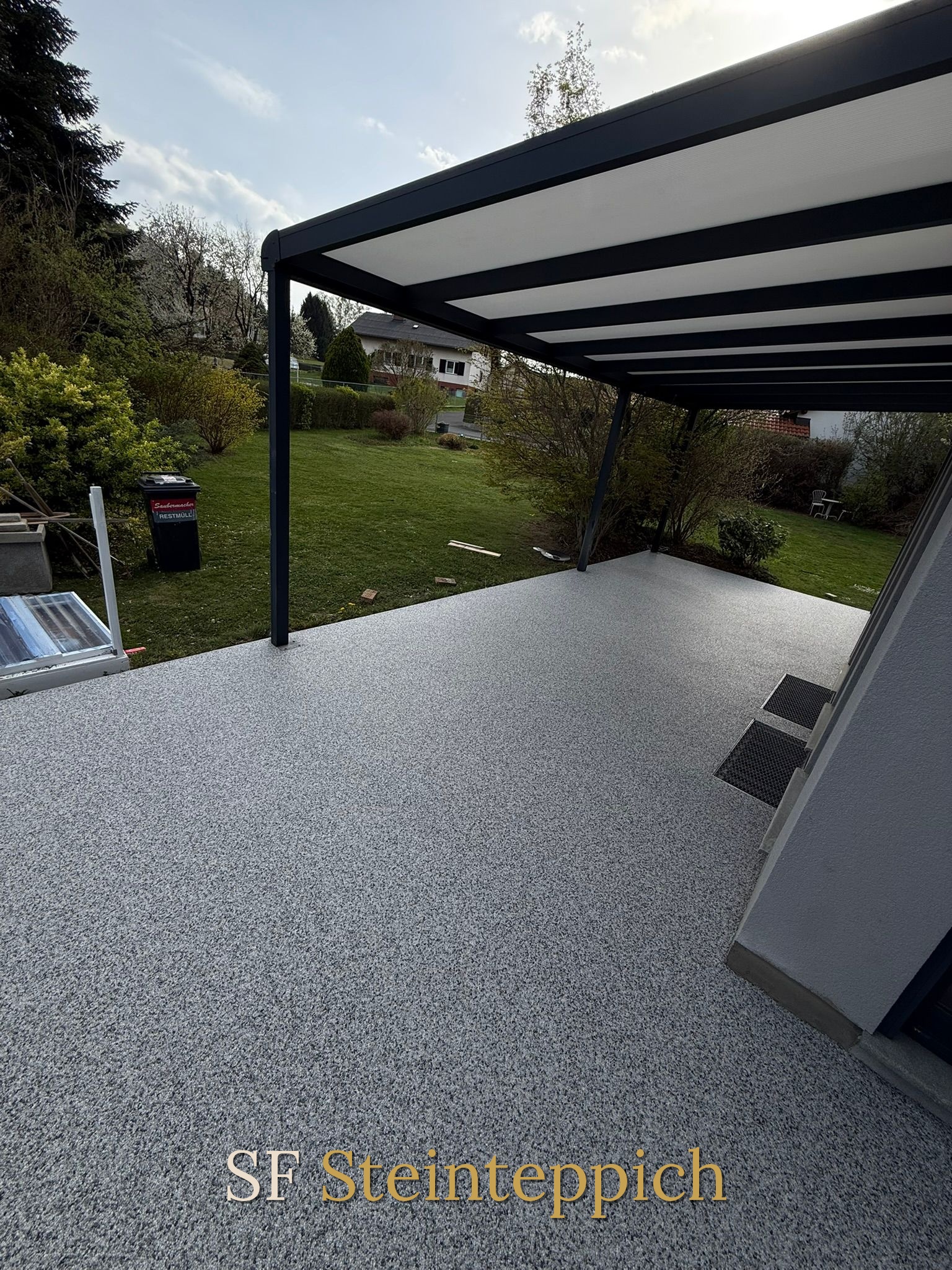 Steinteppich Balkon – Ansicht 2